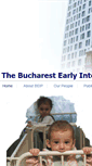 Mobile Screenshot of bucharestearlyinterventionproject.org